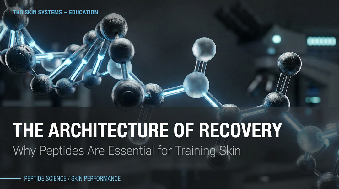 The Architecture of Recovery: Why Peptides Are Essential for Training Skin